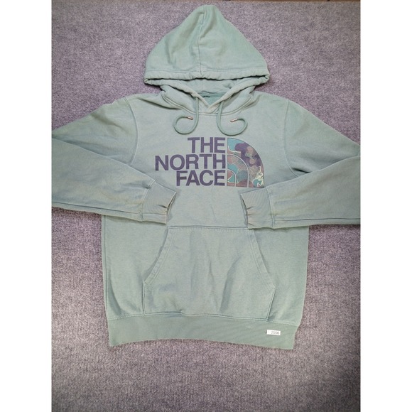 The North Face Other - The North Face Mens Large Hoodie Green Camo Half Dome Logo Pullover Sweatshirt